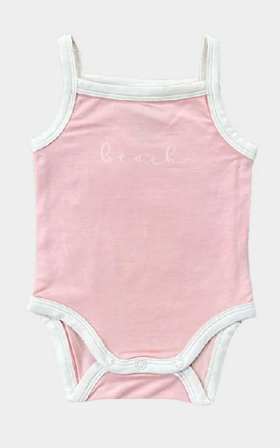 Baby Sprouts Tank Bodysuit - Beach