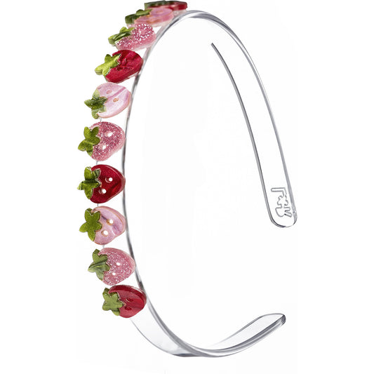 Lilies & Roses Multi Strawberry Pearlized Headband