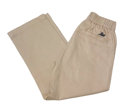 SouthBound Elastic Pants - Khaki