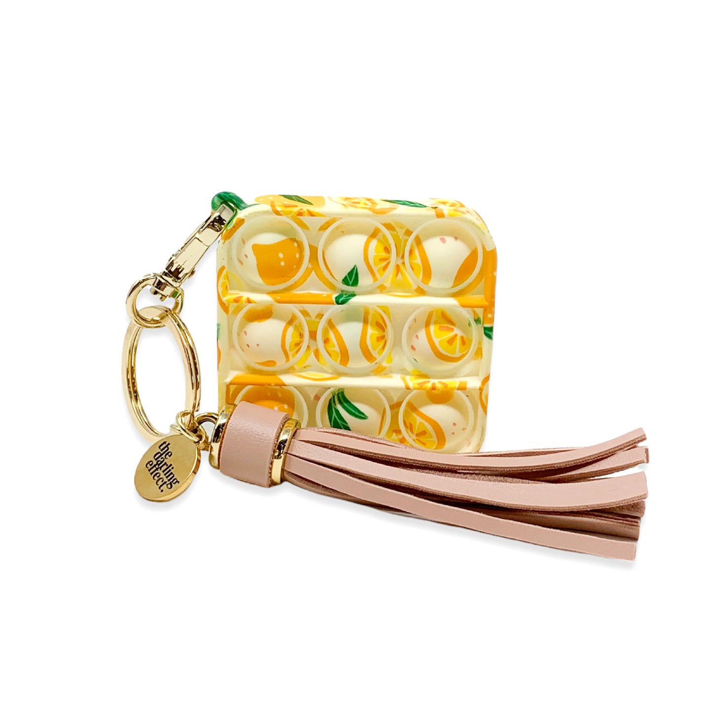 Lil Poppy Keychain- Citrus Lemon