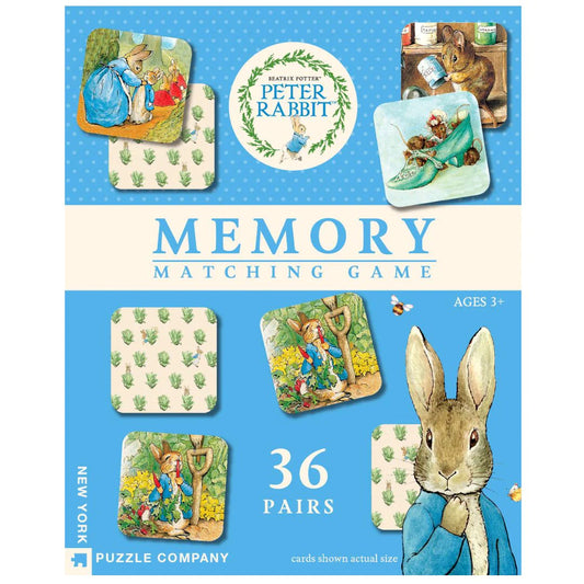 NY Puzzle Peter Rabbit Memory Game