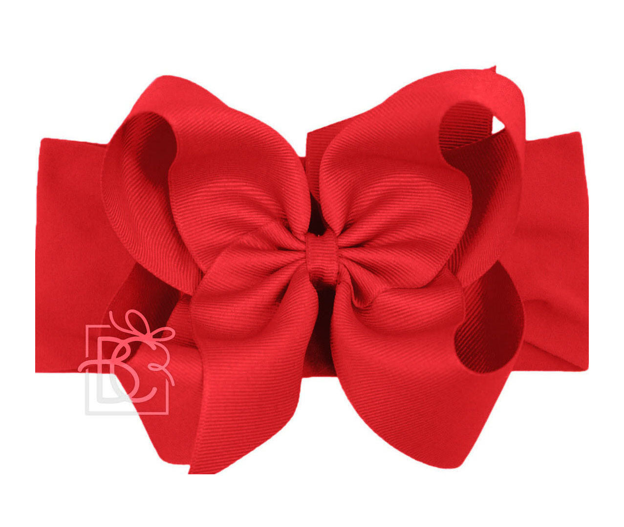 Beyond Creations’ Pantyhose Headband with Classic Grosgrain Bow