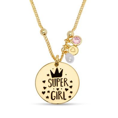 Lily Nily "Super Girl" Necklace