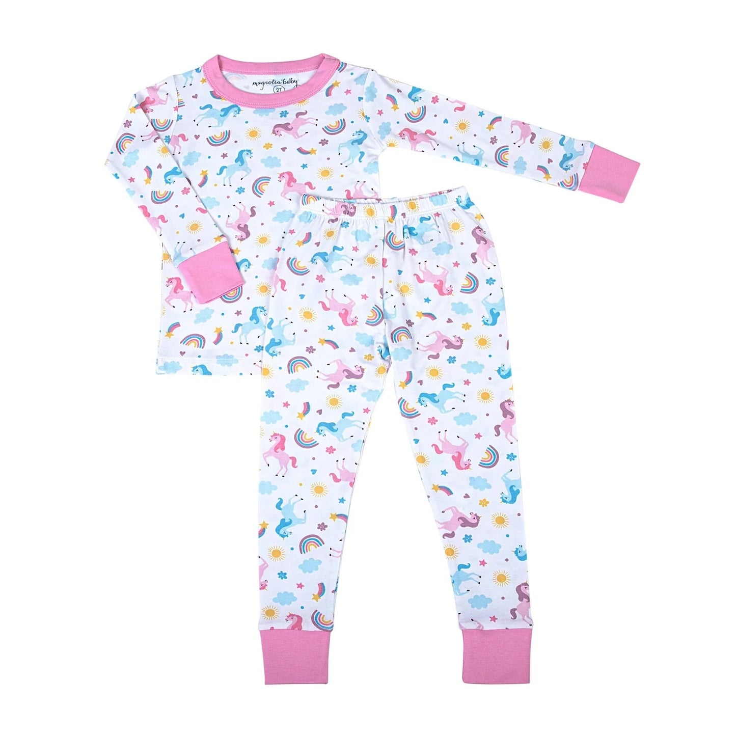 Magnolia Baby Unicorn Magic Long Pajamas 2 Pc