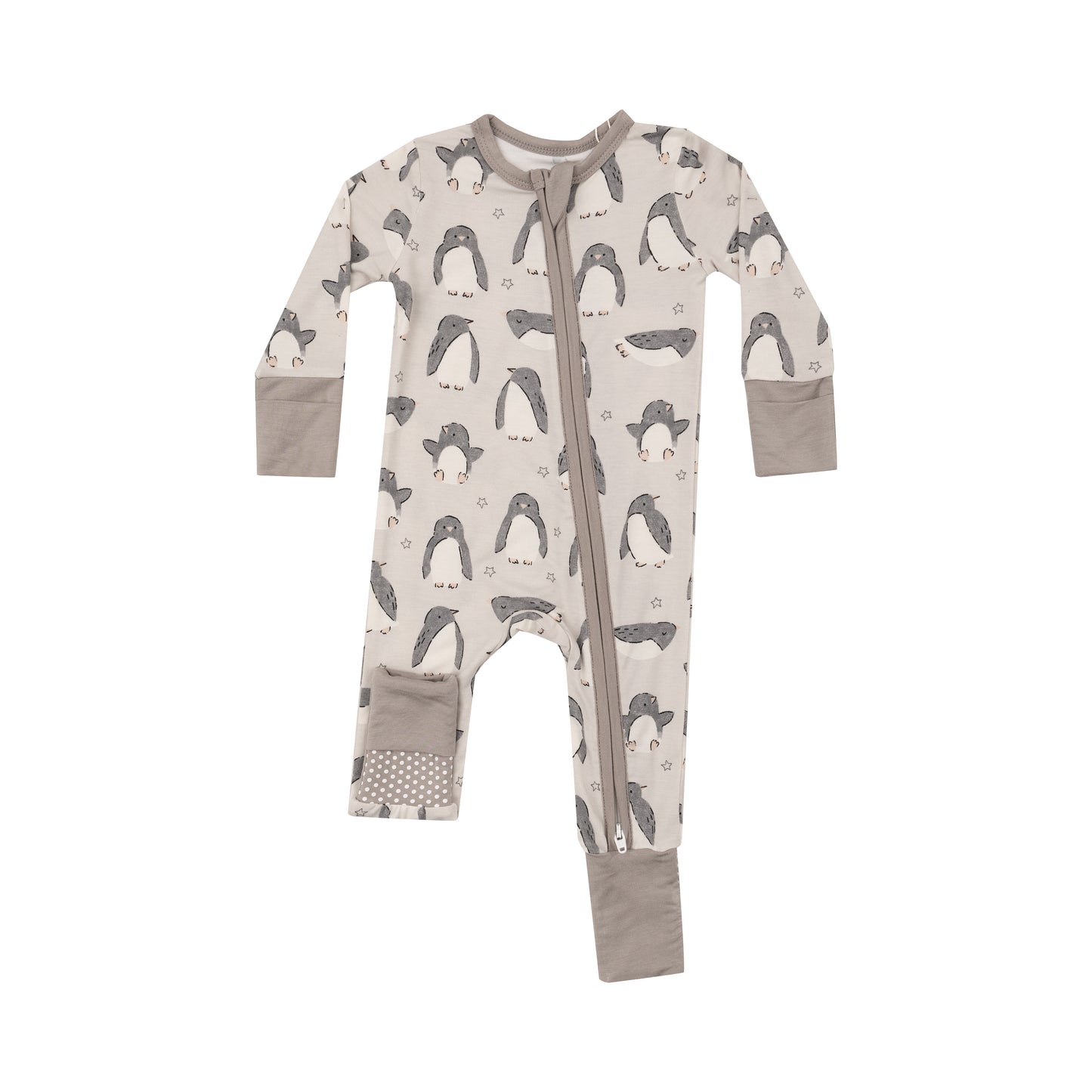 Angel Dear Penguin Pals Zipper Romper