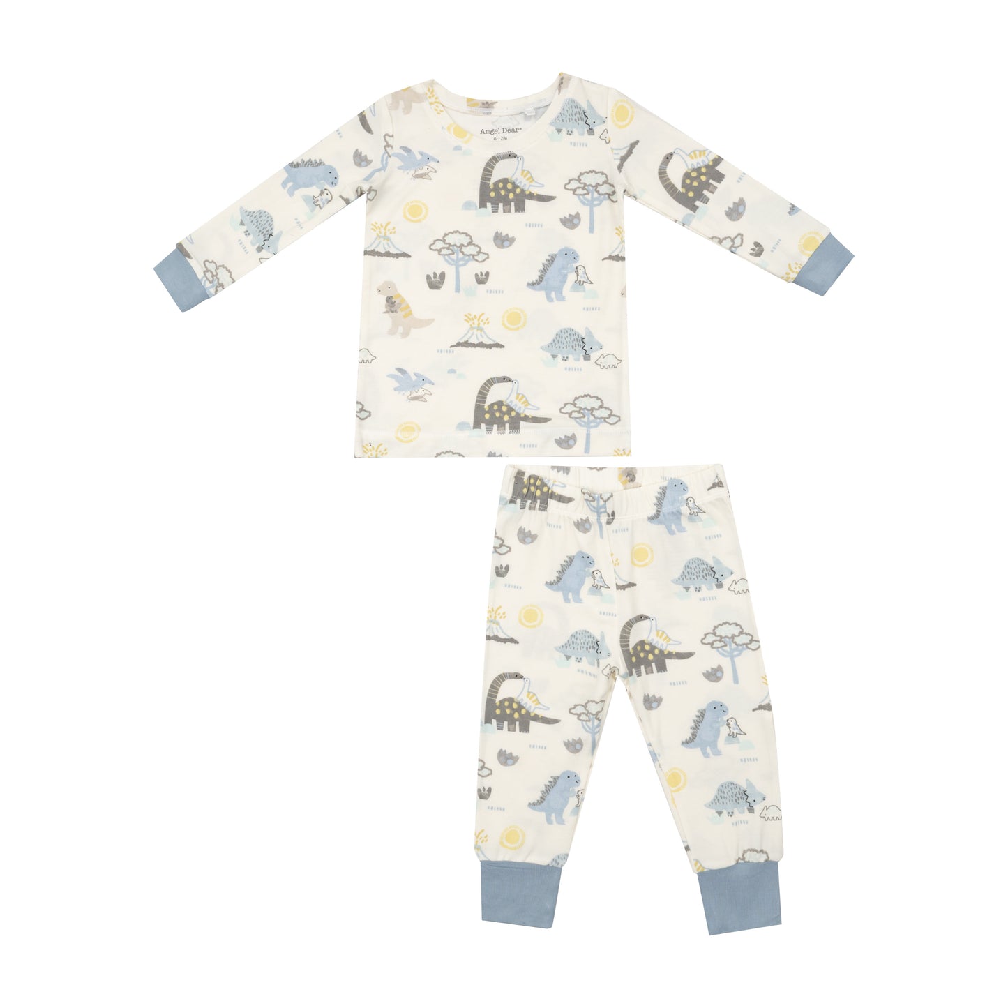 Angel Dear Baby Love Dinos L/S Pajamas