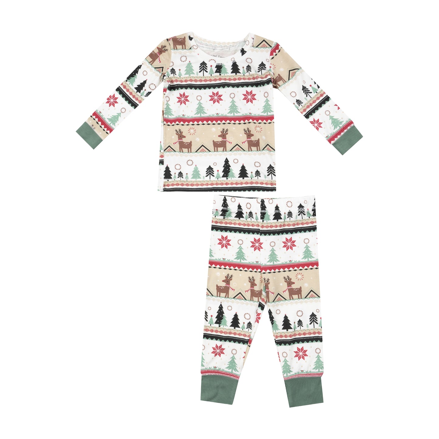 Angel Dear Reindeer Fair Isle L/S Pajamas