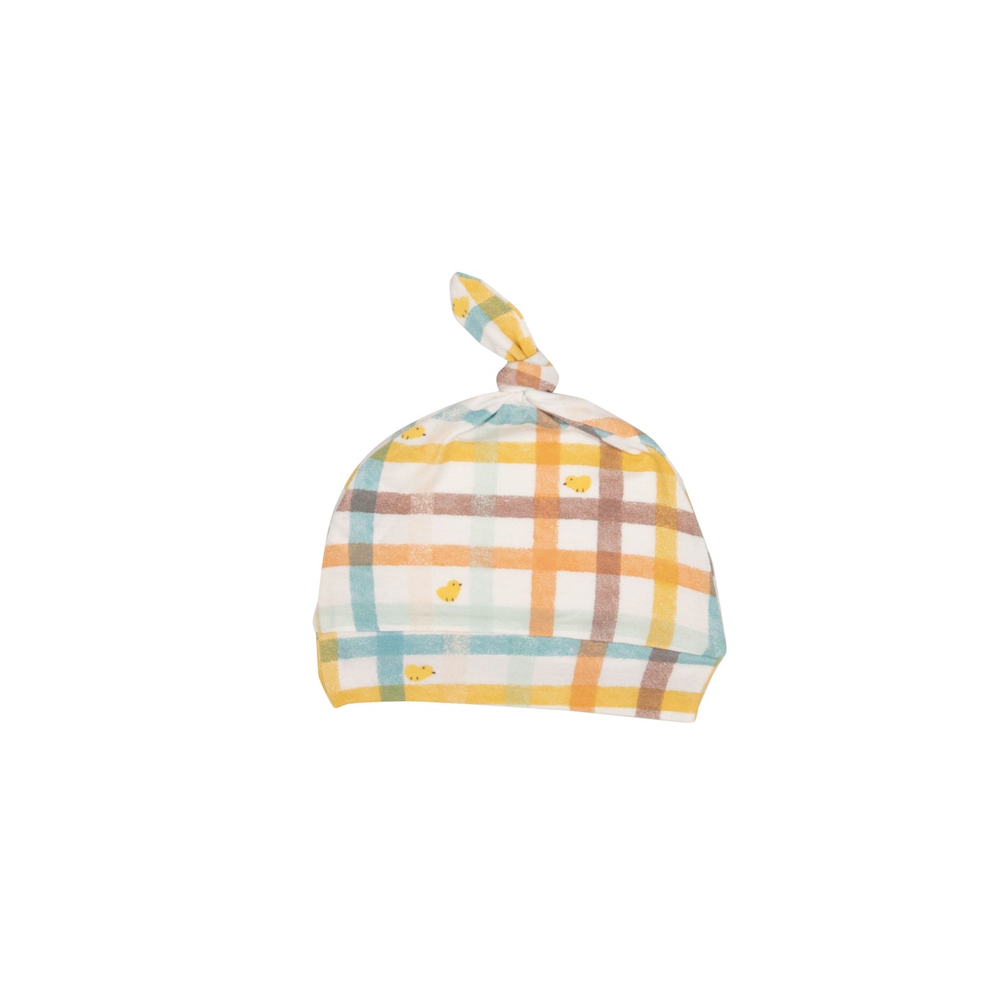 Angel Dear Knotted Hat - Plaid on Chicks