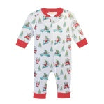 Baby Club Chic Santa is Here Coverall