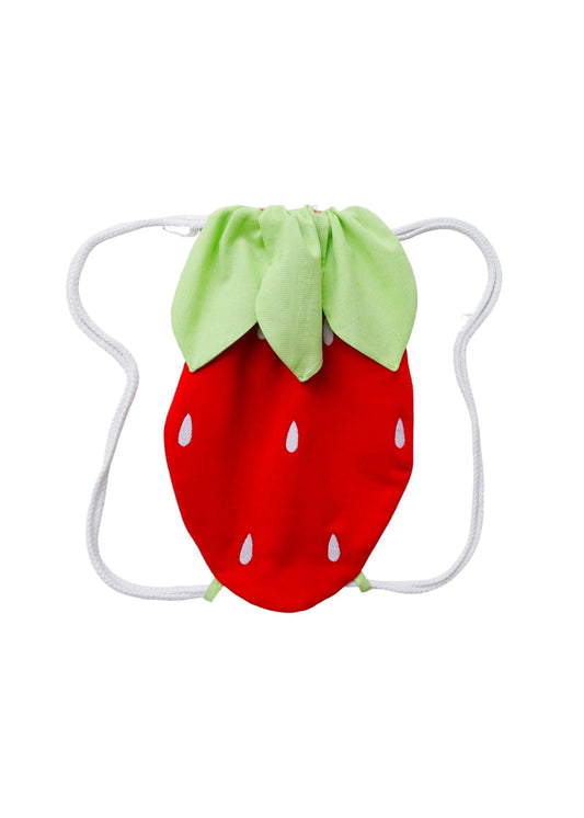 Zuccini Kids Strawberry Drawstring Bag