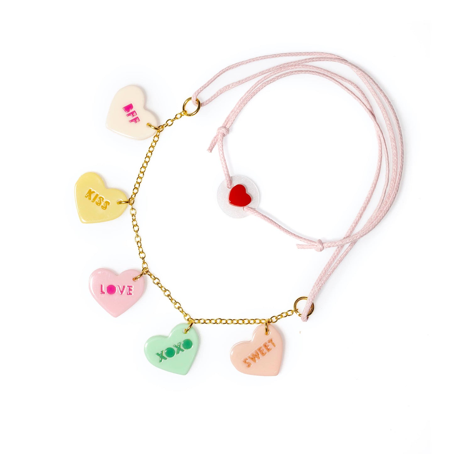 Lilies & Roses NY - Multi Heart Candy Necklace