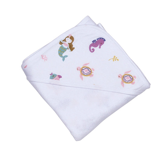 Sea Life Hooded Towel