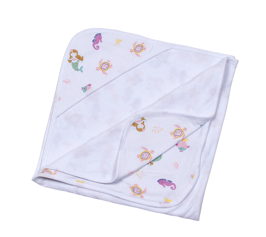 Sea Life Hooded Towel