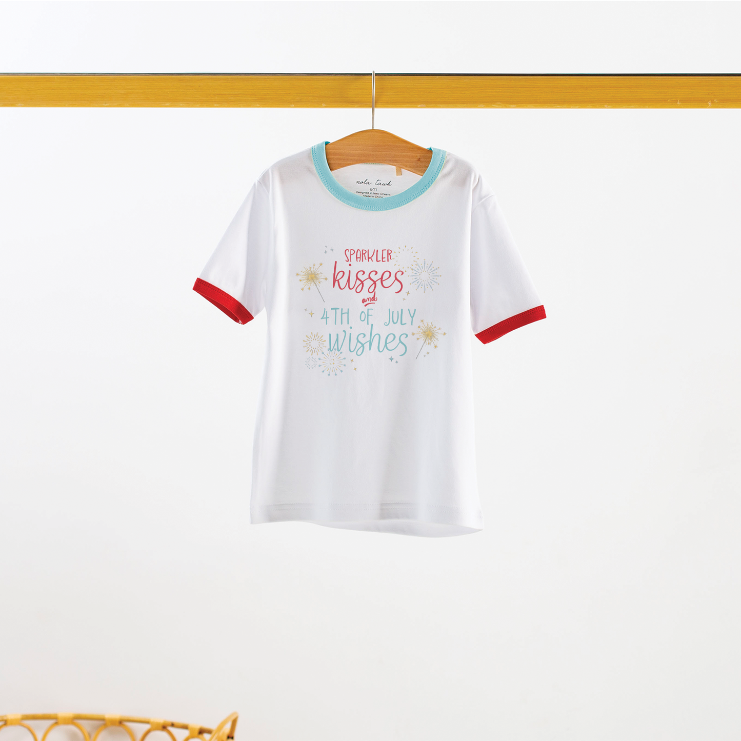 Nola Tawk - Sparkler Kisses & 4th of July Wishes Tee
