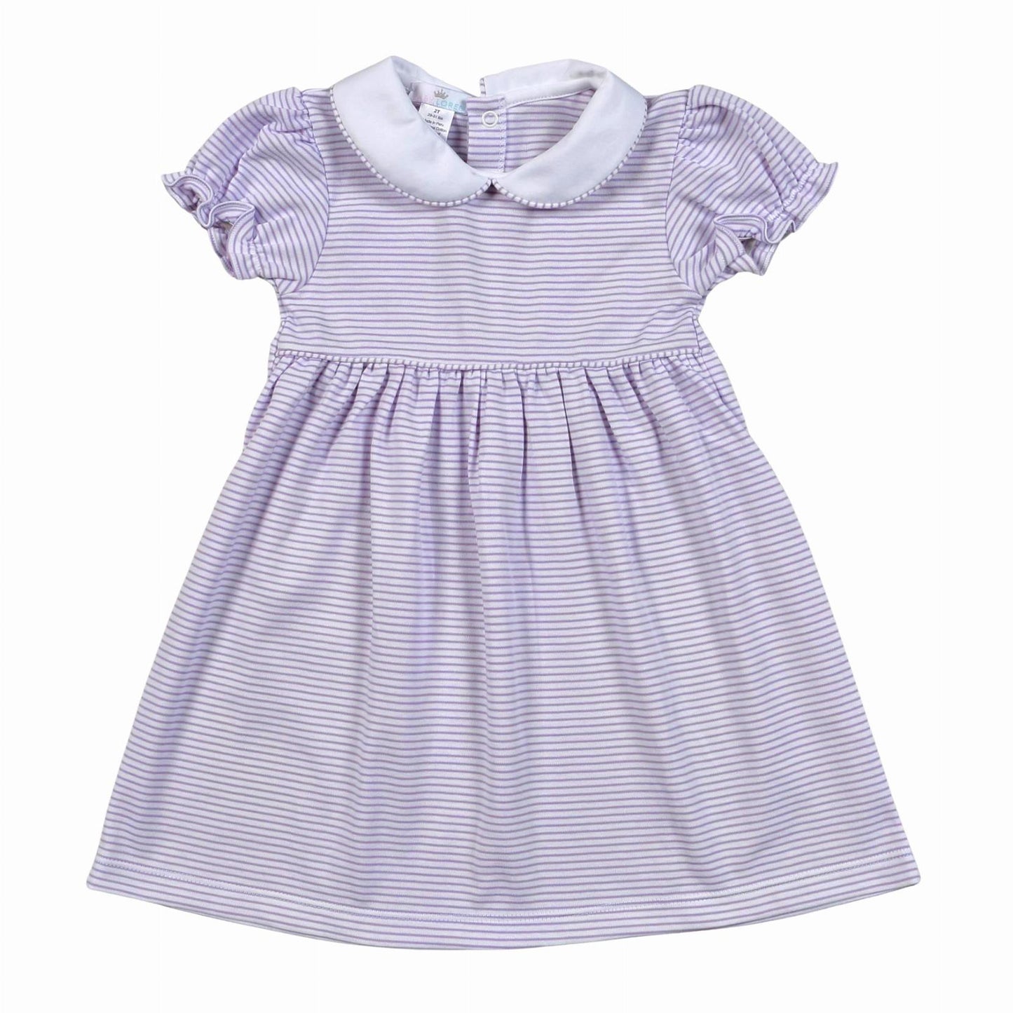 Baby Loren Purple Stripes Dress
