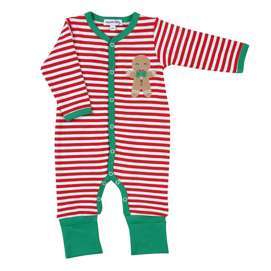 Magnolia Baby Gingerbread Playsuit