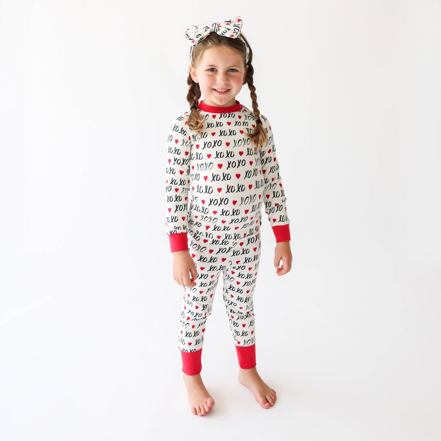 Cotton Kids Pajama Set - XOXO