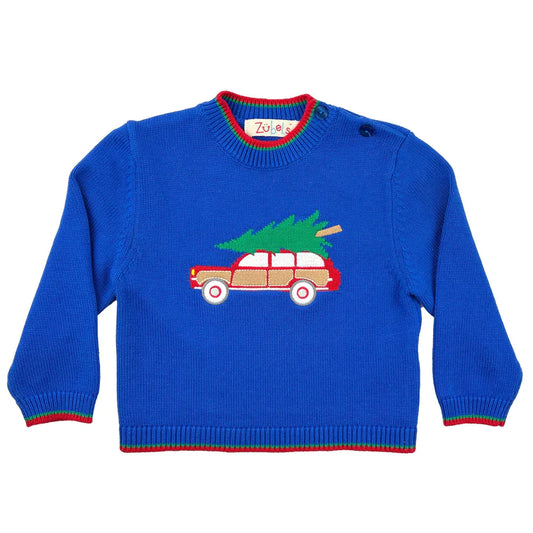Zubels Vintage Christmas Tree Sweater