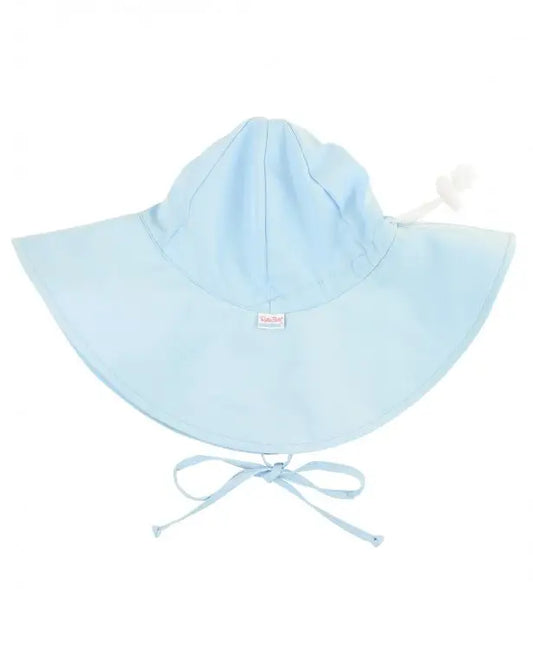 RuffleButts Sky Blue Sun Protective Hat