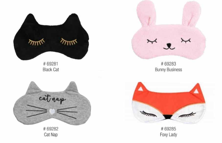 Animal Sleep Eye Masks: Cat Nap