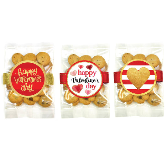 Oh, Sugar! - Cookie Bags - Small Valentine Assortment 4: Brownie Crisp