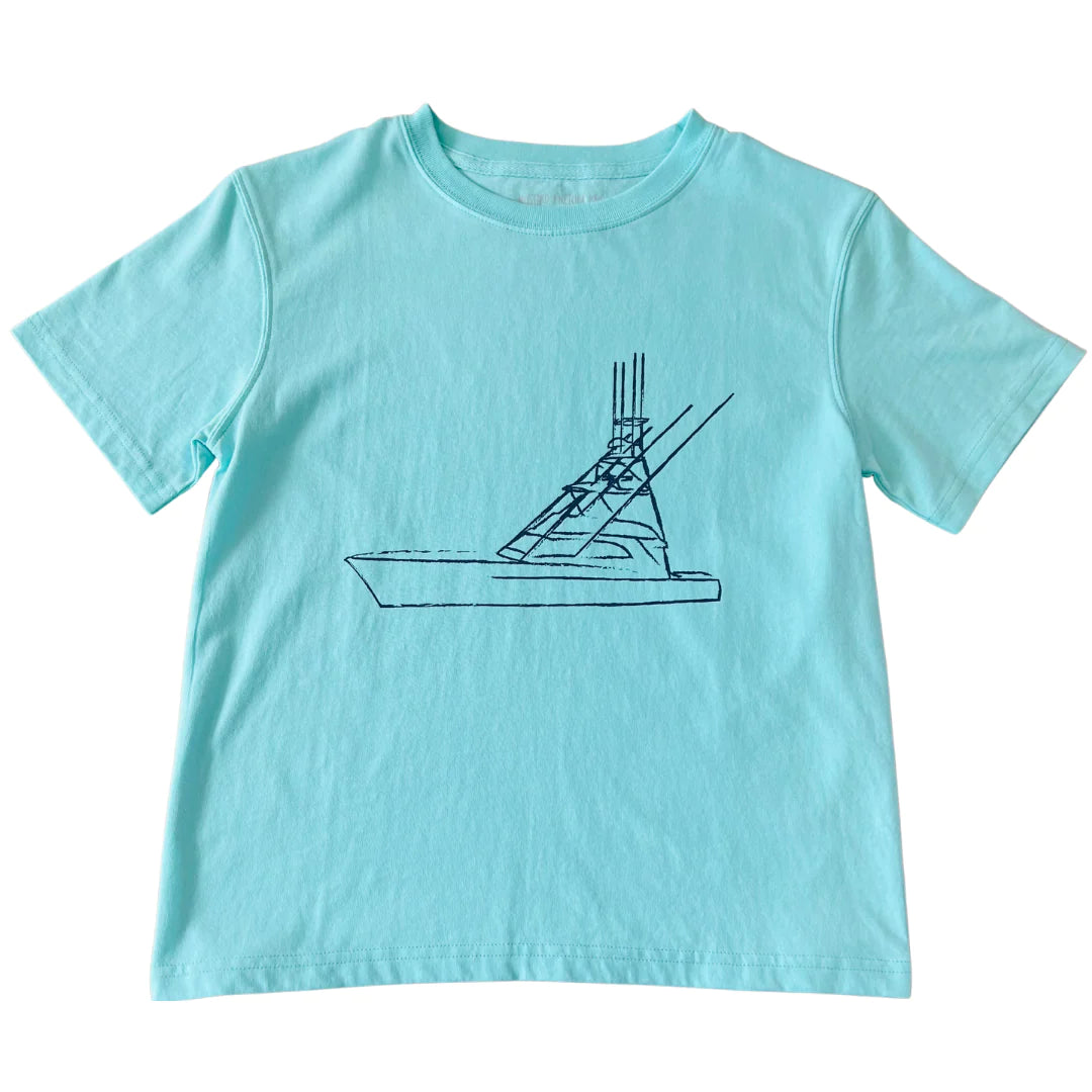 Mustard & Ketchup Mint Sport Fishing SS Shirt