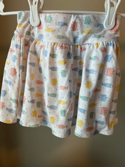 Luigi Kids Fish Skort