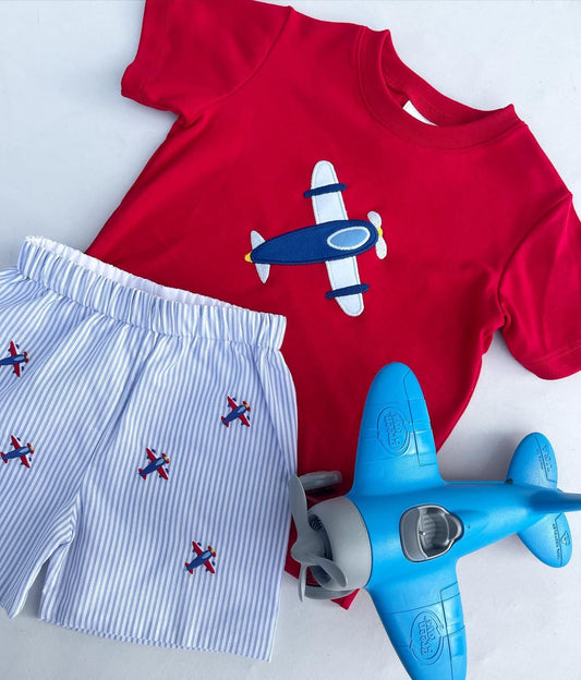 Zuccini Kids Airplane Shirt