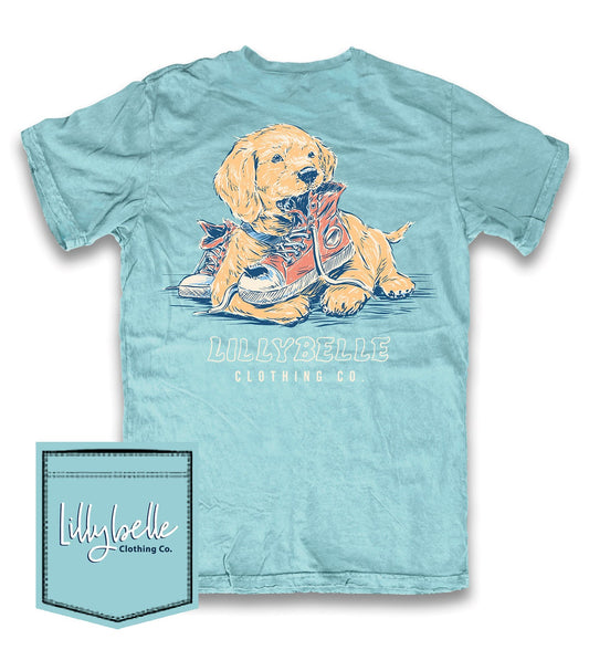 Lillybelle Puppy Sleeve T-Shirt