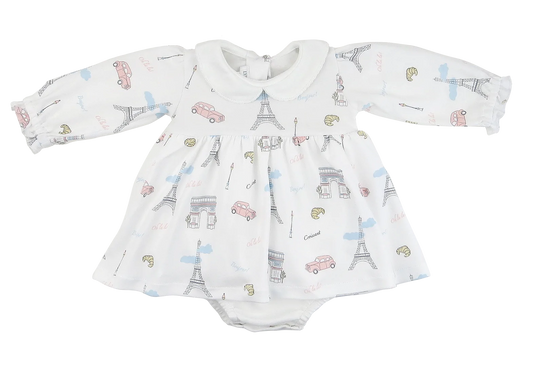 Lyda Baby Pima Paris Bubble Dress